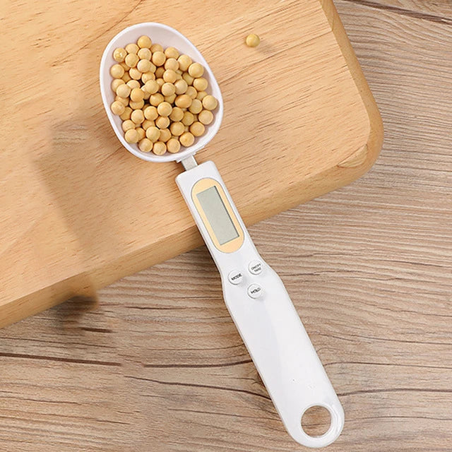 Portable LCD Digital Kitchen Scale Measuring Spoon Coffee Sugar Gram Electronic Spoon Weight Volumn Food Scale