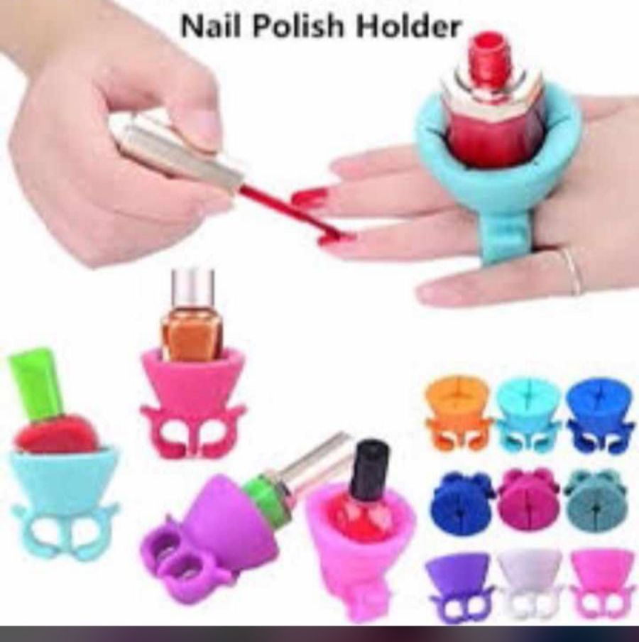 Silicone Holder Stand Nail Polish Bottle