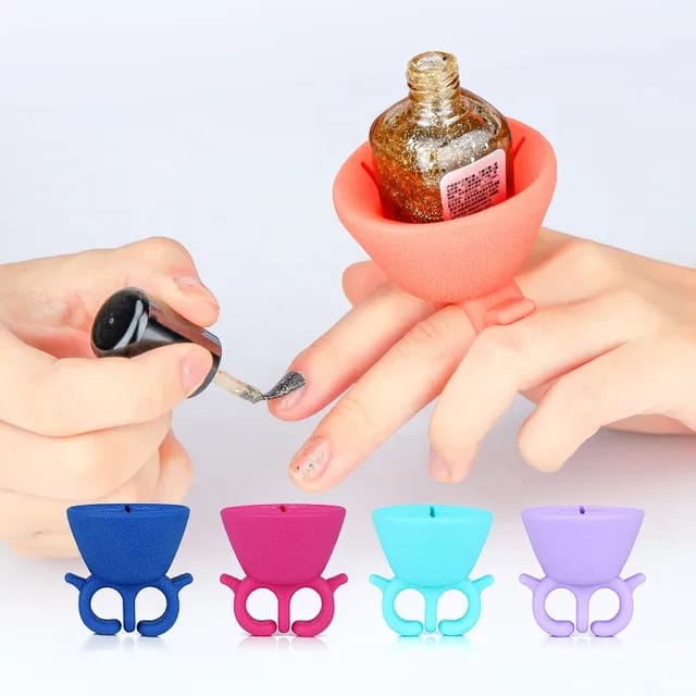 Silicone Holder Stand Nail Polish Bottle