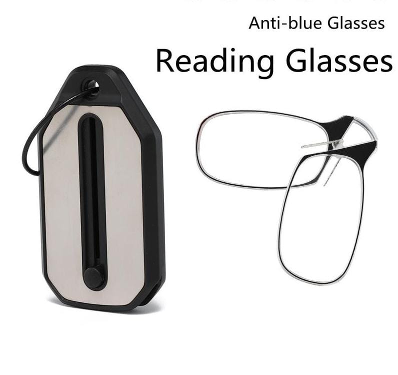 unisex-adult Flashcard Case + Rectangular Reading Glasses