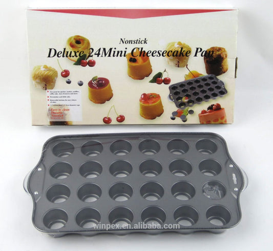  Mini Muffin And Cupcake Pans With Detachable Bottom, Anti-Stick Cake Molds Muffin Pan, Giving You Perfect Popping Cakes And Muffins