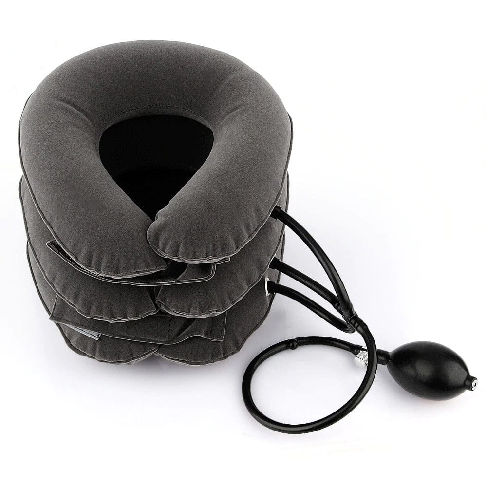 Inflatable Collar Collar Collar Strainer Cervical Vertebrae Air Tube Lighting Half-Care PVC Shoulders Neck Support Pillow