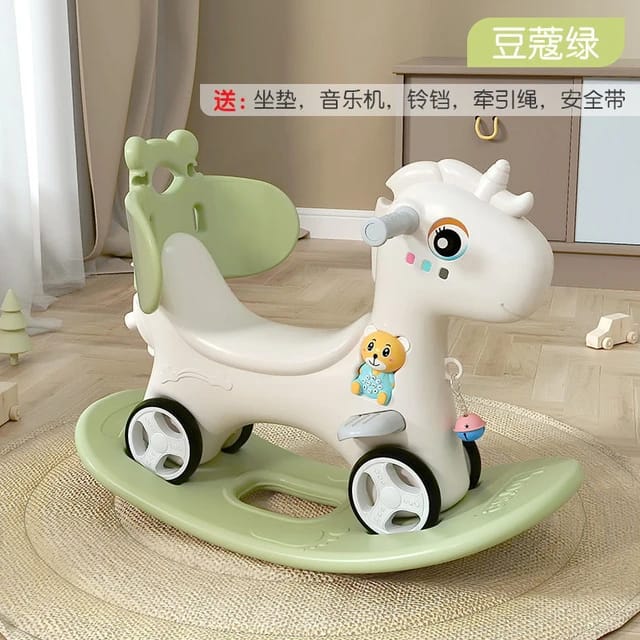 Kids Riding toy 3 In 1 Baby Rocking Horse Riding Horse Toys Baby walker Horse Toy