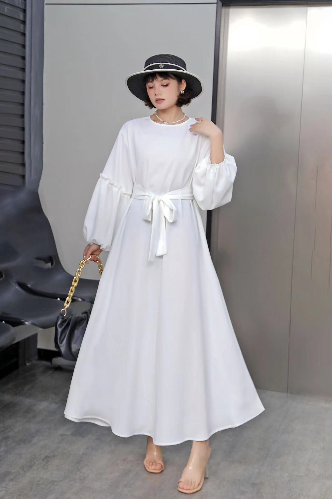 ELEGEANT ABAYA CUM DRESES