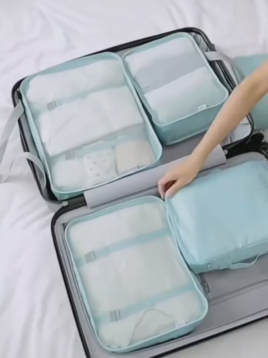 Packing Cubes for Suitcase 8pcs Travel Packing Cubes Waterproof Travel Luggage Packing Organizers