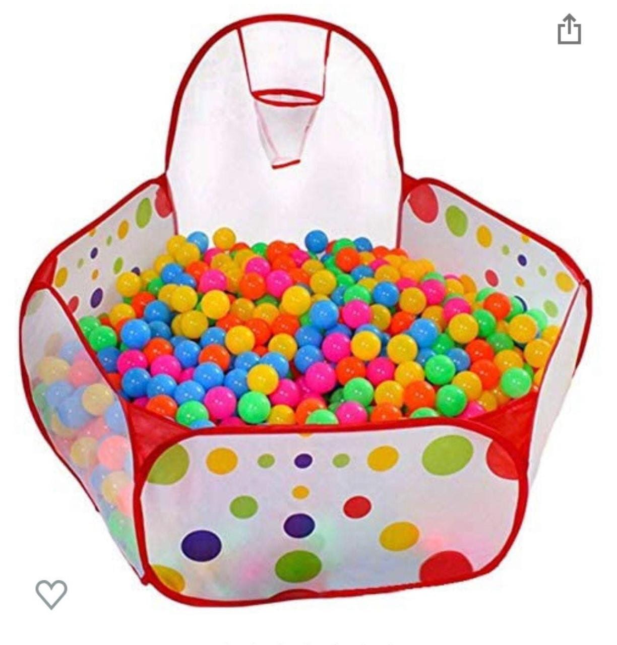 Webby Kids Play Zone Tent with 50 Balls