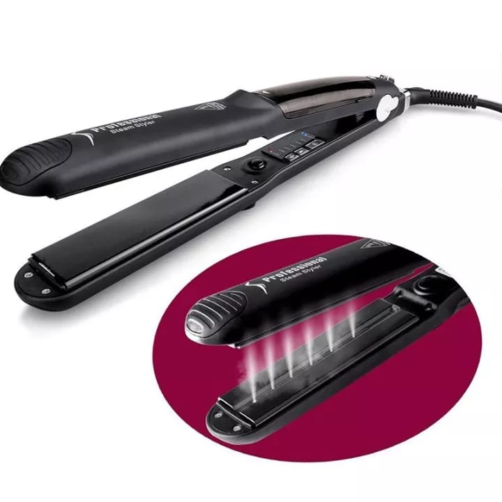 Professional Multi-function Ceramic Spray Steam Hair Straighteners Curler Hair Salon Steam Styler