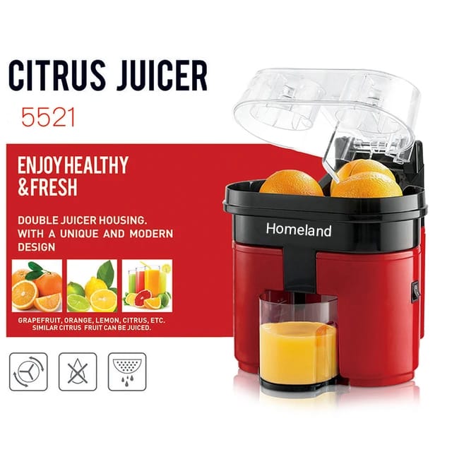 Plastic Hand Press Juice Extractor,Orange 