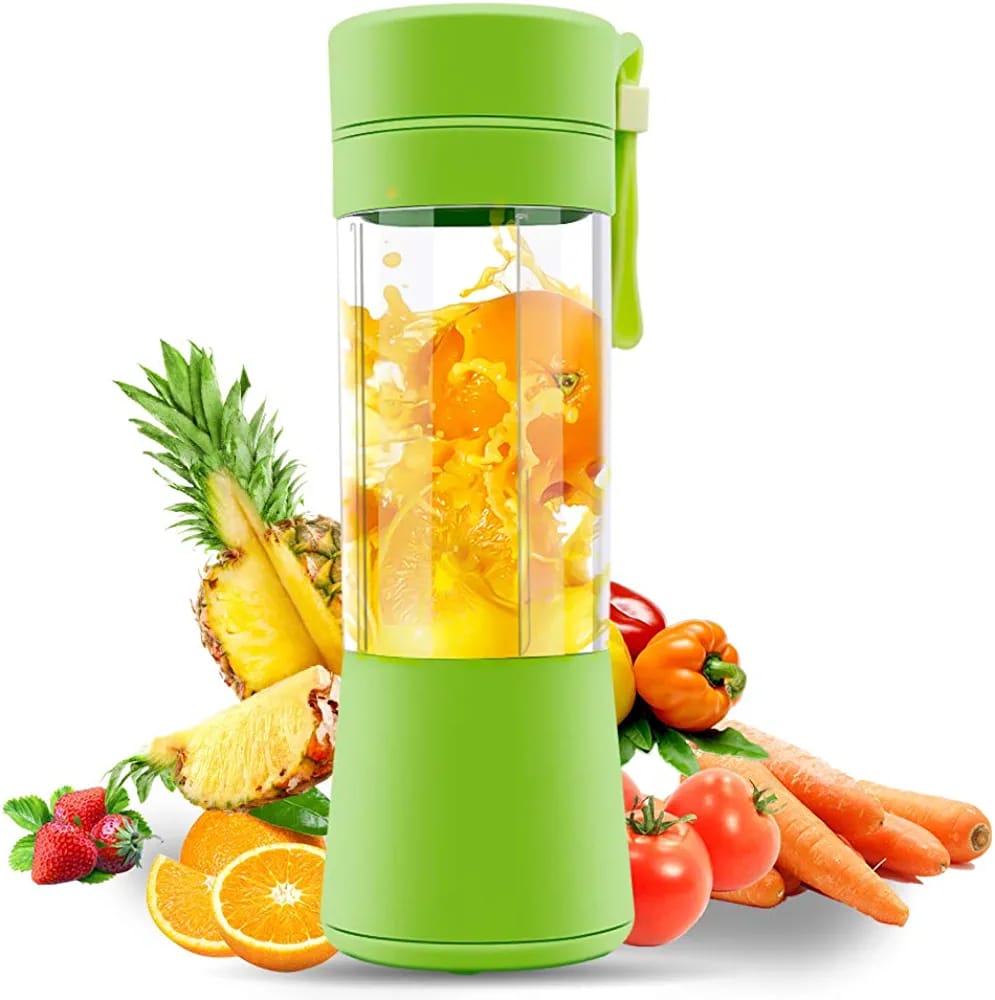 Portable Blender Mixer Rechargeable Blender Smoothie Single Served USB Electric Safety Juicer Cup Shakes and Smoothies Blender USB Charging Sport Mini Juice Maker