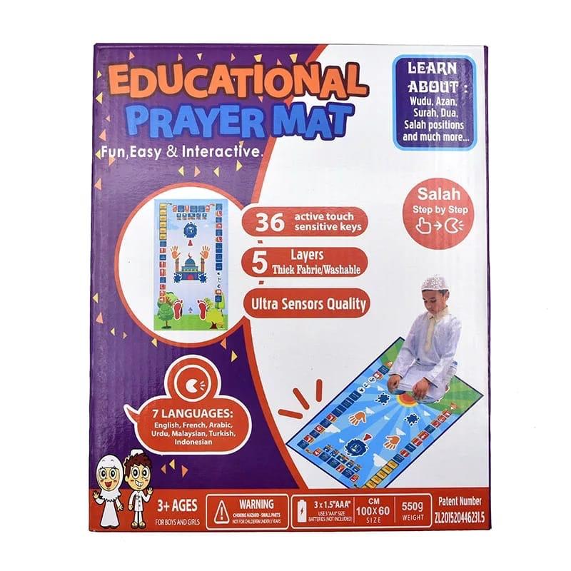 Eleducational Prayer mat for Kids My Salah mat