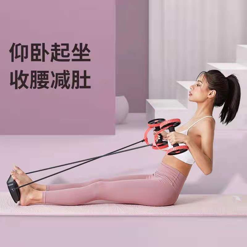 Revoflex Core Double AB Roller Exercise Equipment,Professional Ab Wheel Roller Supports,Abdominal Workout Machine