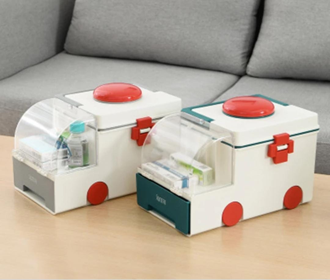 Medicine Box Ambulance First Aid Kit