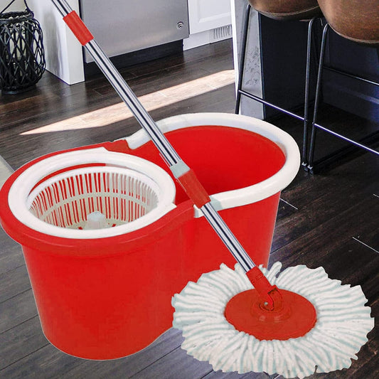 Mop Floor Cleaner with Spin Bucket 360 Rotation