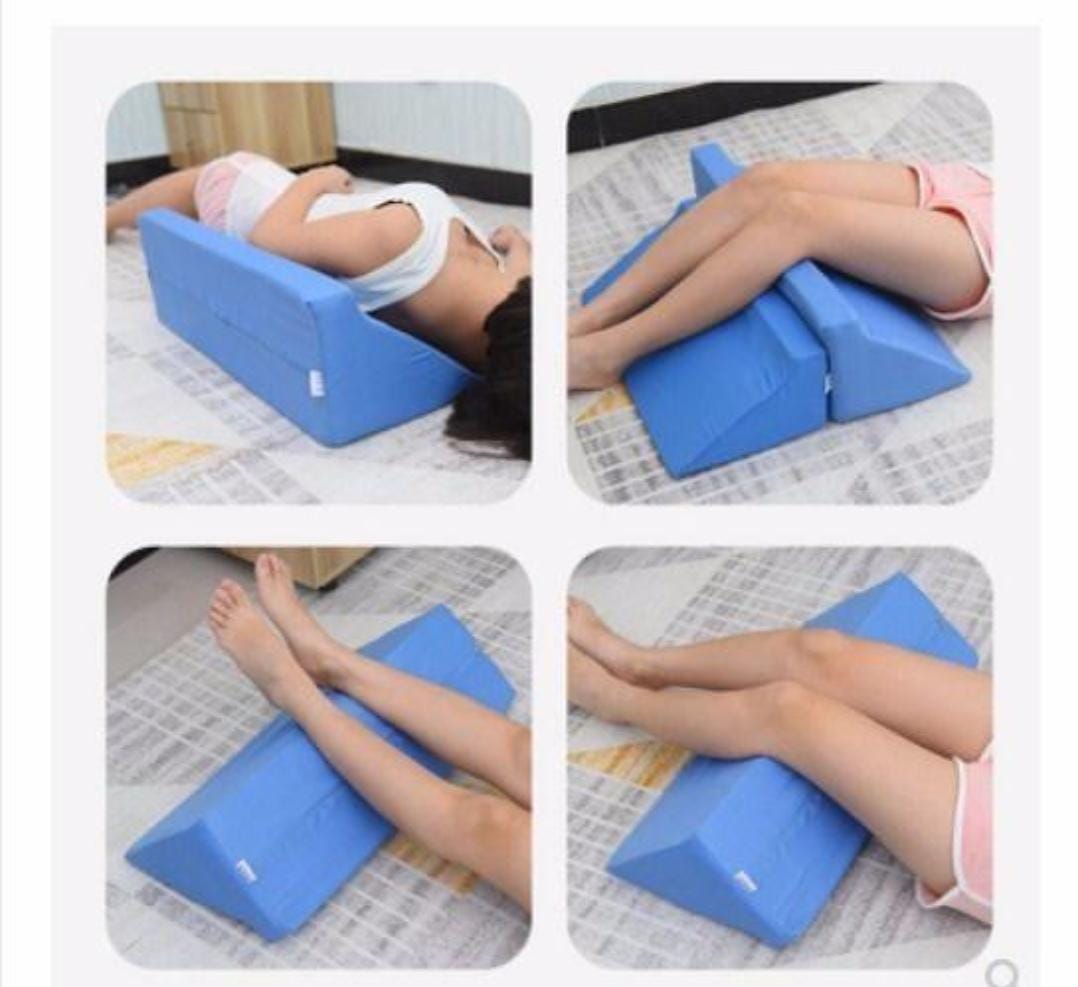 URBLAPOW UP-Ⅱ Wedge Pillow - Bed Wedge Pillow ，Back Support Wedge Pillow for Back and Legs Support ，Sleeping ， Hypoallergenic Support Pillow for Acid