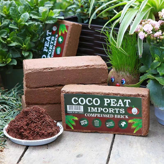 Coco Mega Brick Premium Coir Peat Organic Plant Growth Medium 55L Nutrifield