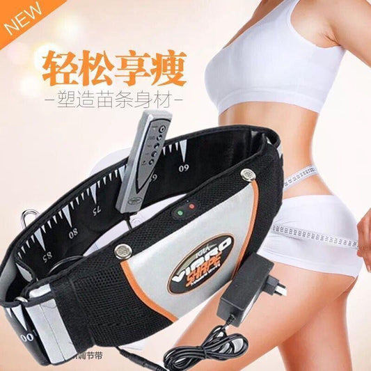 Heating Vibrating Belt. Slimming Massager Belts. Massage Flex Chinelo Vibro Shape Slender Fat Burning Waist Belt Weight Loss