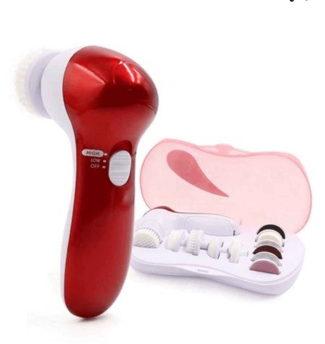 Rlanos Face Facial 11 in 1 Exfoliator Electric Massage Machine Care & Cleaning Cleaner Massager Kit For Smoothing Body Beauty Care Skin Face Cleaner Massage Machine facial massager Machine for face