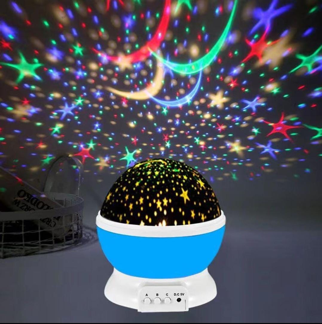 Star Projector Night Lights for Kids, Birthday Gifts for 1-4-6-14 Year Old Girl and Boy, Projection Lamp for Kids Bedroom, Glow in The Dark Stars and Moon for Child Asleep Peacefully-