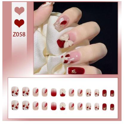 Latest 22PCS Adhesion Nail Art Transfer Decals Sticker French Gradient Glitter Series DIY Nail Polish Strips ,Nail Wraps, 100% Real Nail Polish Applique for Manicure,Nail Decals ,Nail Decor