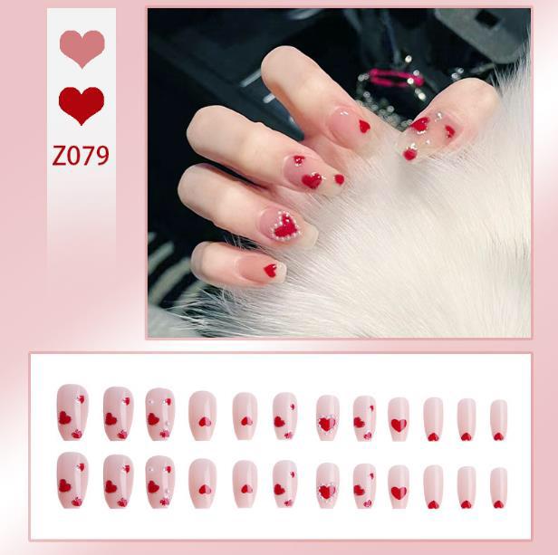 Latest 22PCS Adhesion Nail Art Transfer Decals Sticker French Gradient Glitter Series DIY Nail Polish Strips ,Nail Wraps, 100% Real Nail Polish Applique for Manicure,Nail Decals ,Nail Decor