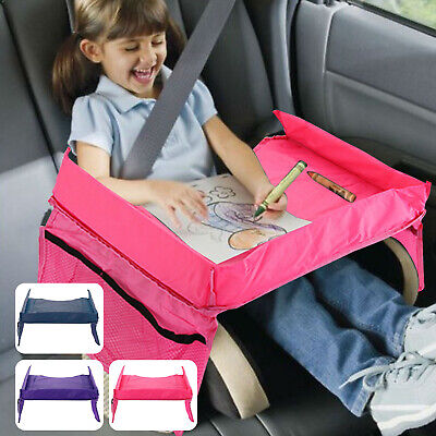 Car Travel Tray for Children Organiser Drawing Game Tray for Children Meal Tray 