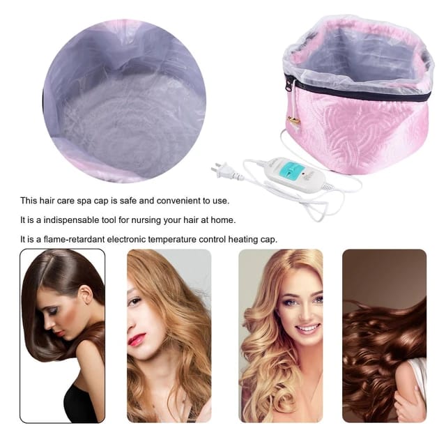 hot oil cap whopping hair cap hair mask heated cap